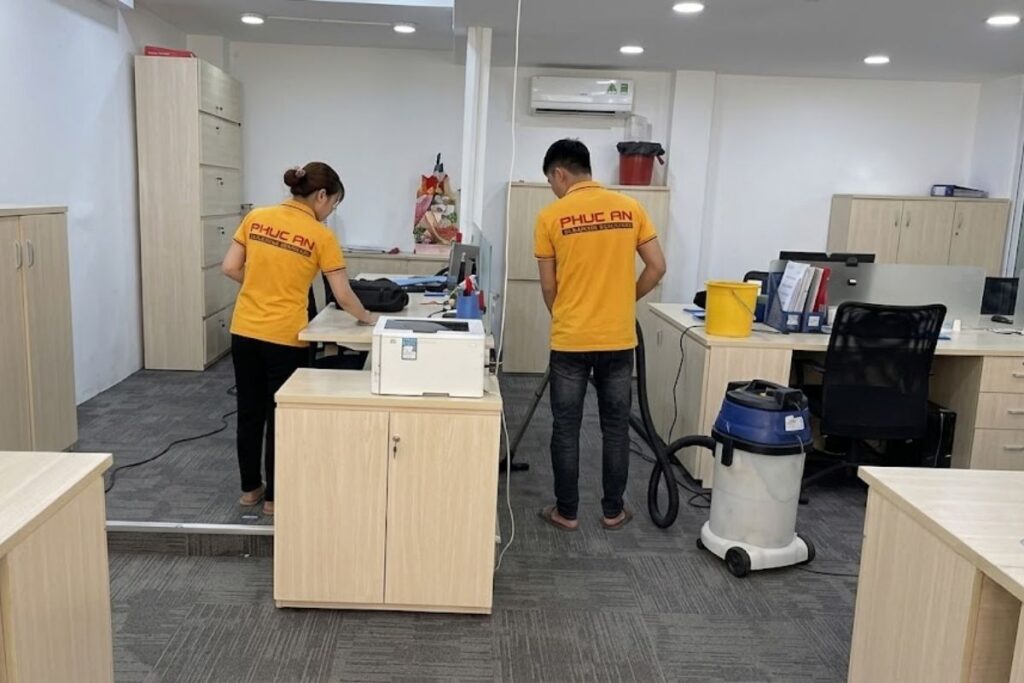 Dịch vụ vệ sinh văn phòng định kỳ