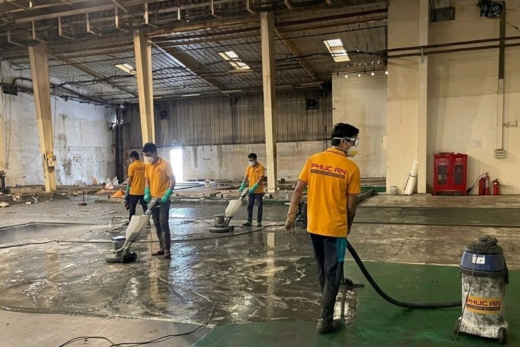 Tổng vệ sinh nhà xưởng Long An