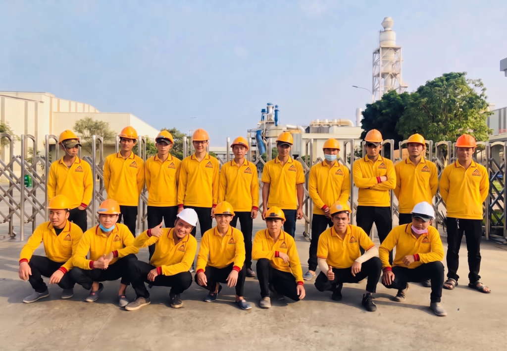 Đội ngũ vệ sinh Phúc An