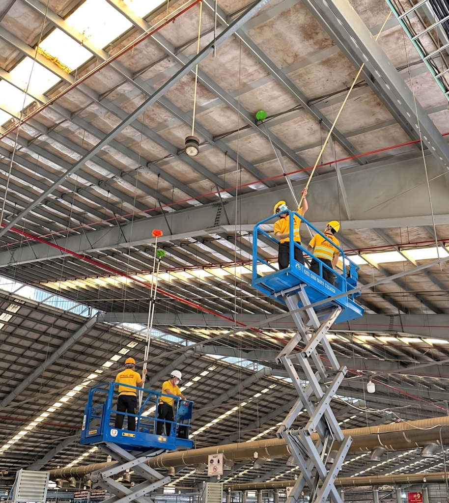 Dịch vụ dọn vệ sinh nhà xưởng khu công nghiệp